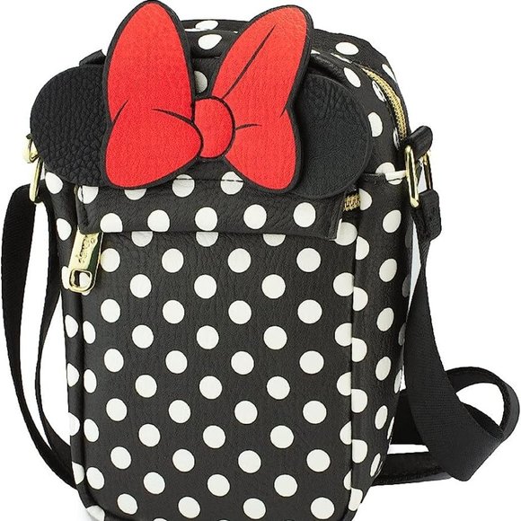 Disney Minnie Mouse Ears and Bow Crossbody Bag - Picture 1 of 4